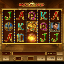 NoviBet - Book of Dead Slot Game