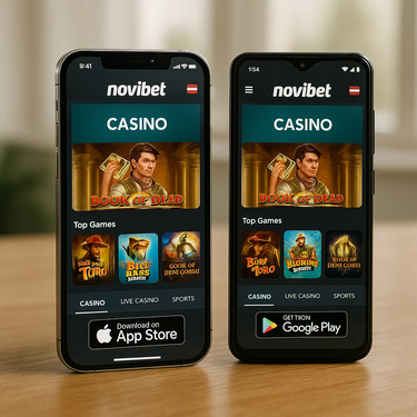 NoviBet Casino Mobile Apps - iOS and Android